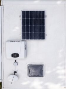 Mise en place d'un panneau solaire